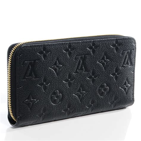 lv long wallet black|louis vuitton large wallet.